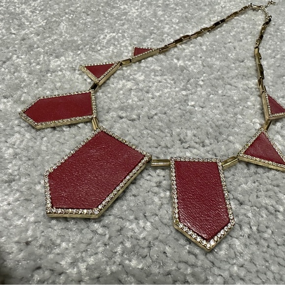 House of Harlow 1960 Pave Five Station Necklace - Picture 7 of 7